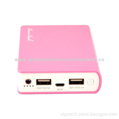 Charger for iPod with 10,000mAh Real Capacity, Classical Book Design, Triple Safety Protection